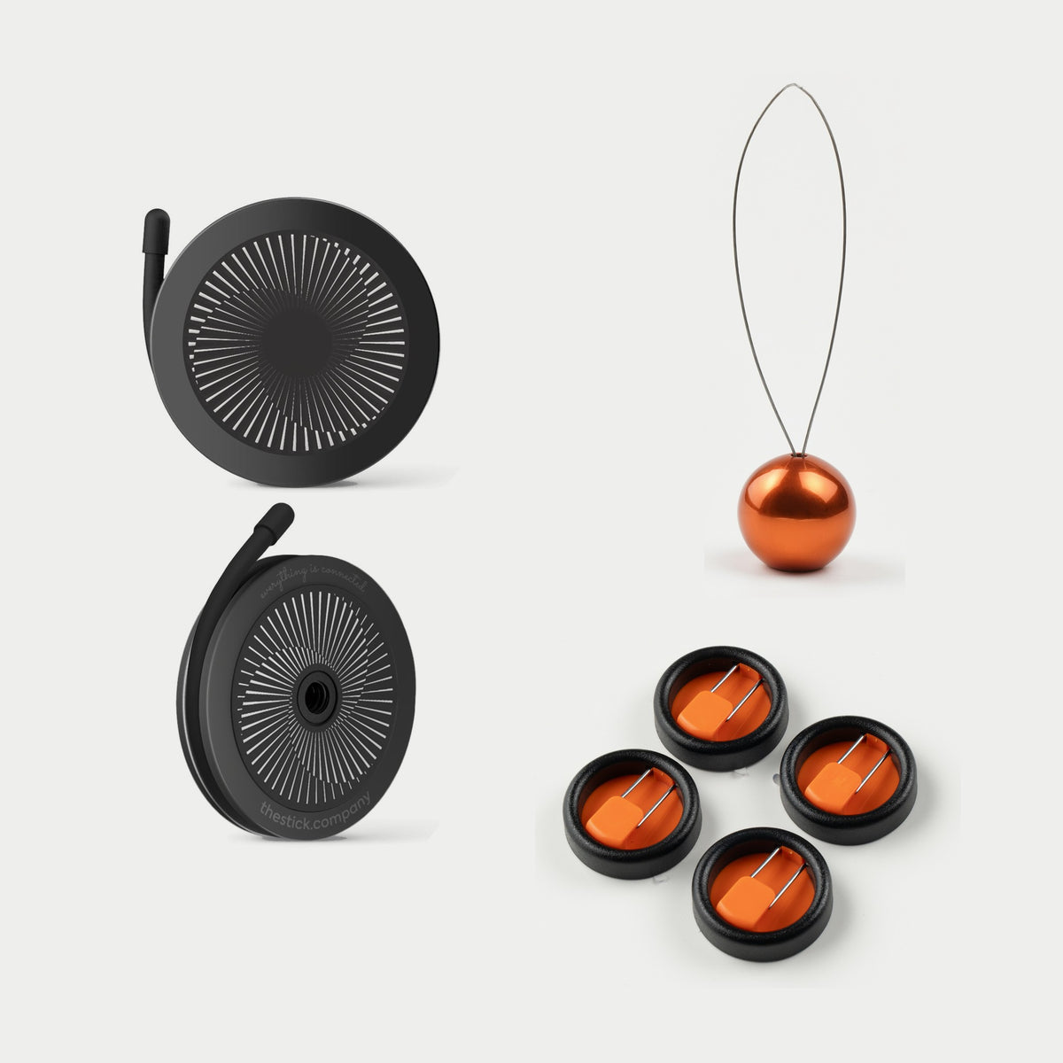 Creator Kit: IMStick Pro Black, Linky Classic Orange and Locky pack of 4