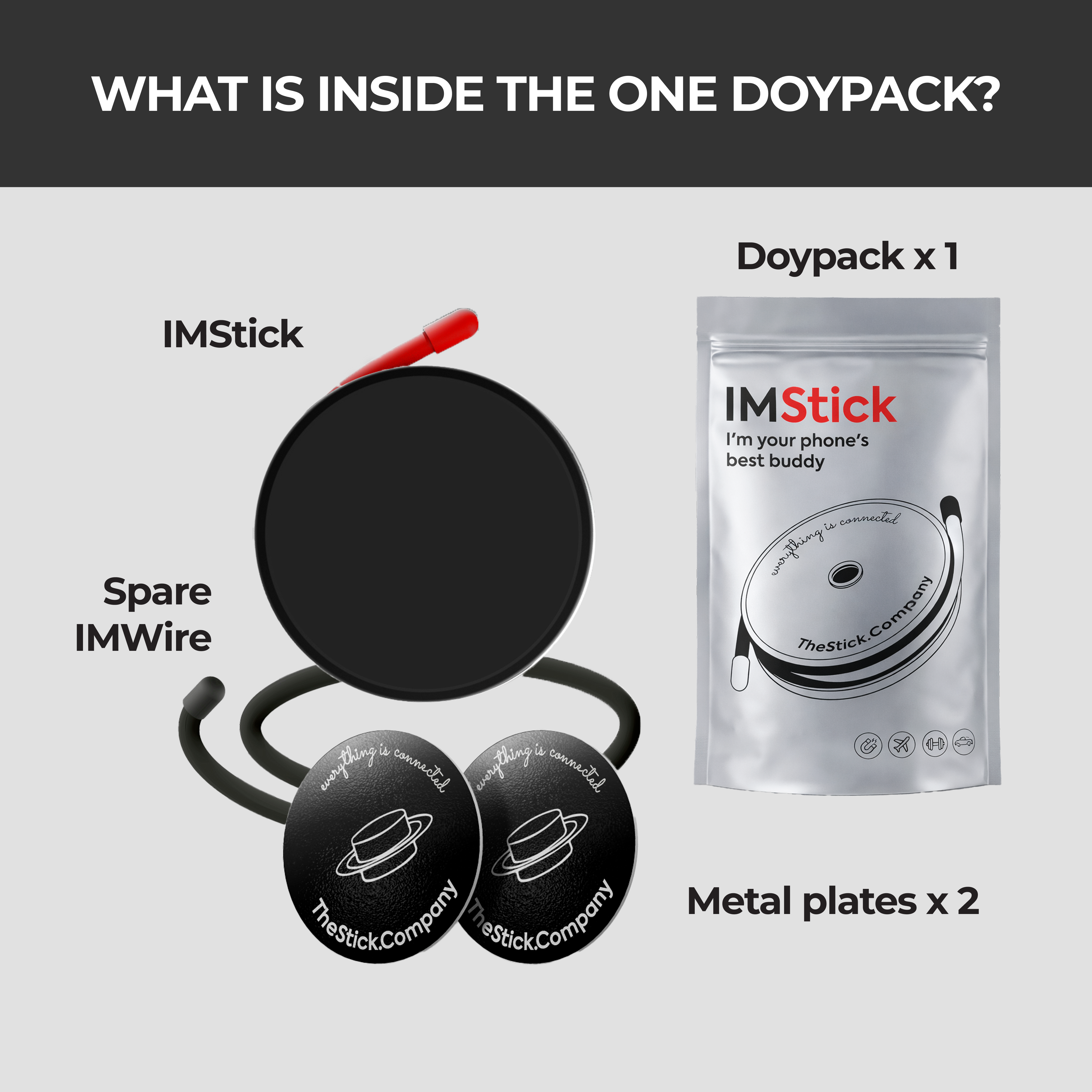 IMStick Classic 5-Pack — Black