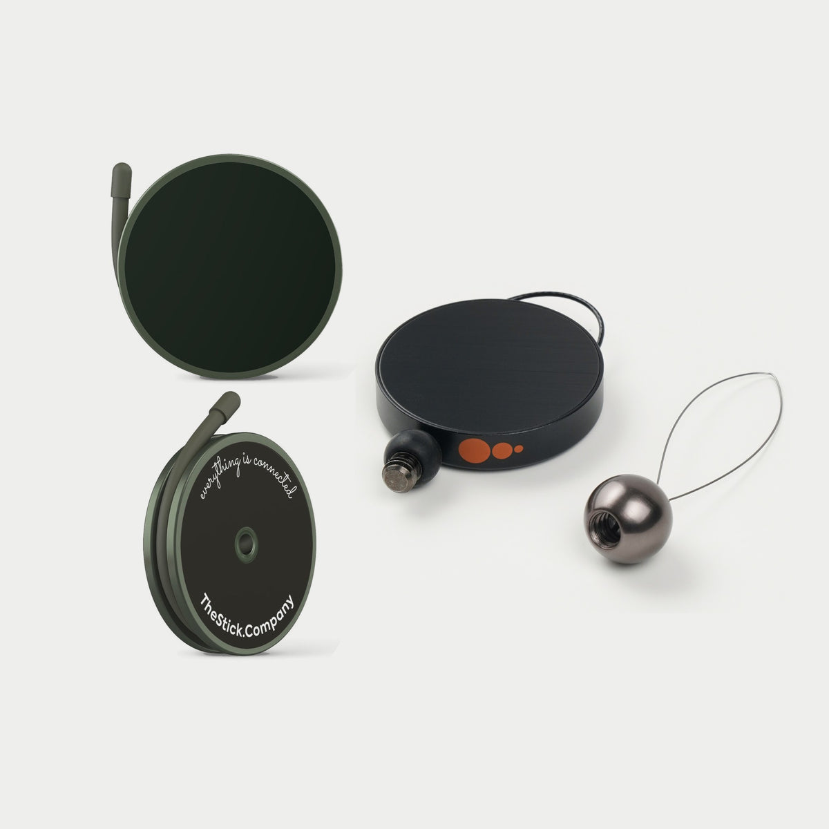 Active Kit: Keeper Black Night with Linky and IMStick Color Hunter green