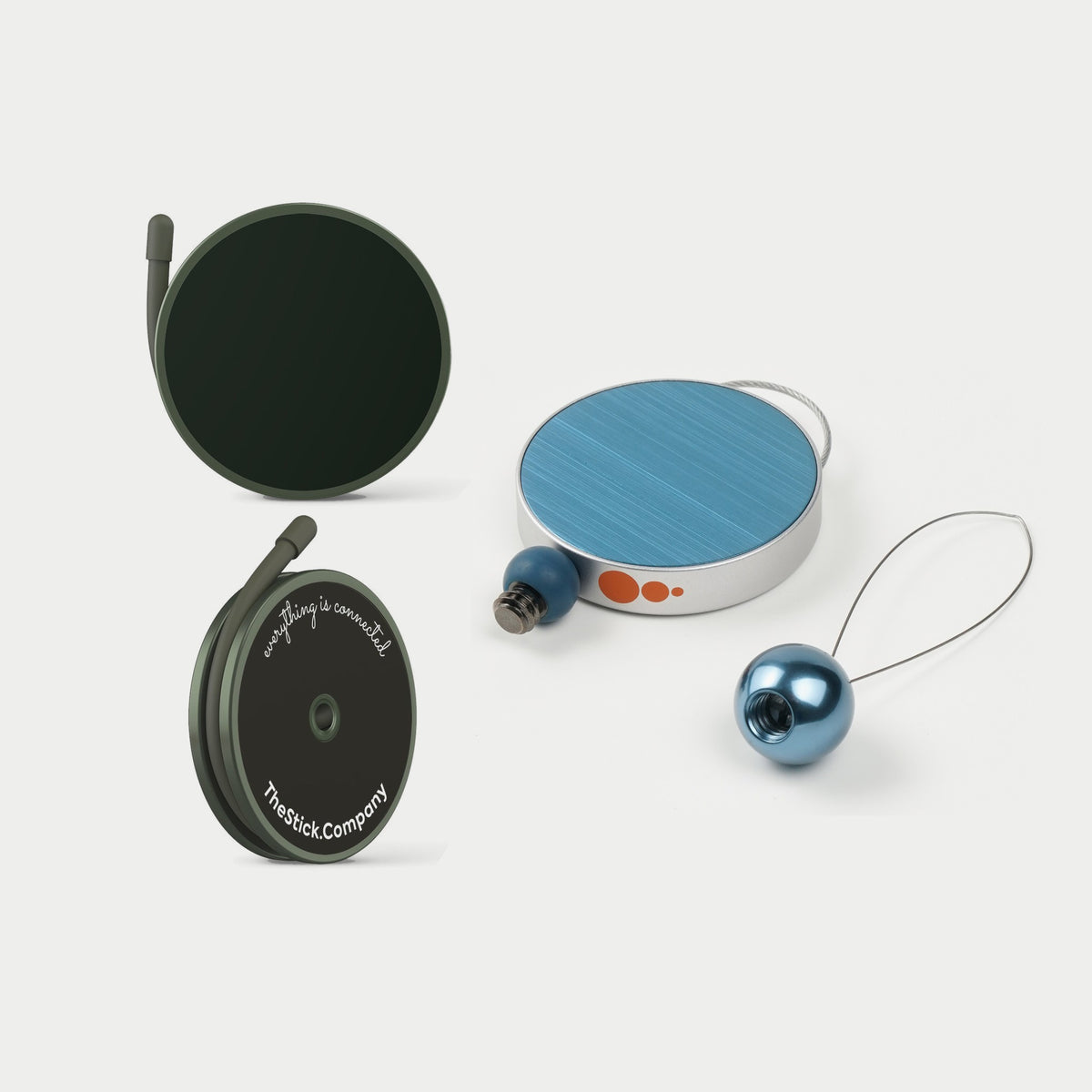 Active Kit: Keeper White & Jeans with Linky and IMStick Color Hunter green